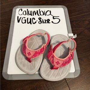 Columbia toddler Pink Sandals